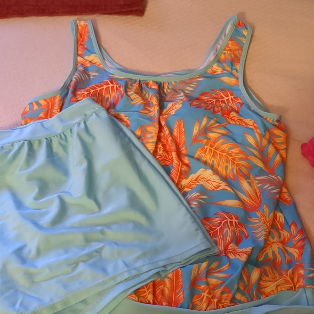 Women's Plus Size Two Piece Swimwear
